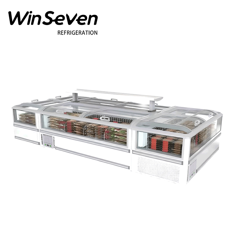 Island Freezer-Perspective Window - Plug In